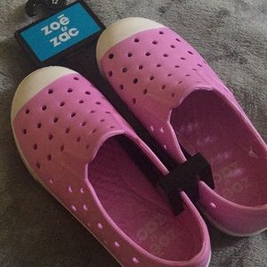 Pink water shoes